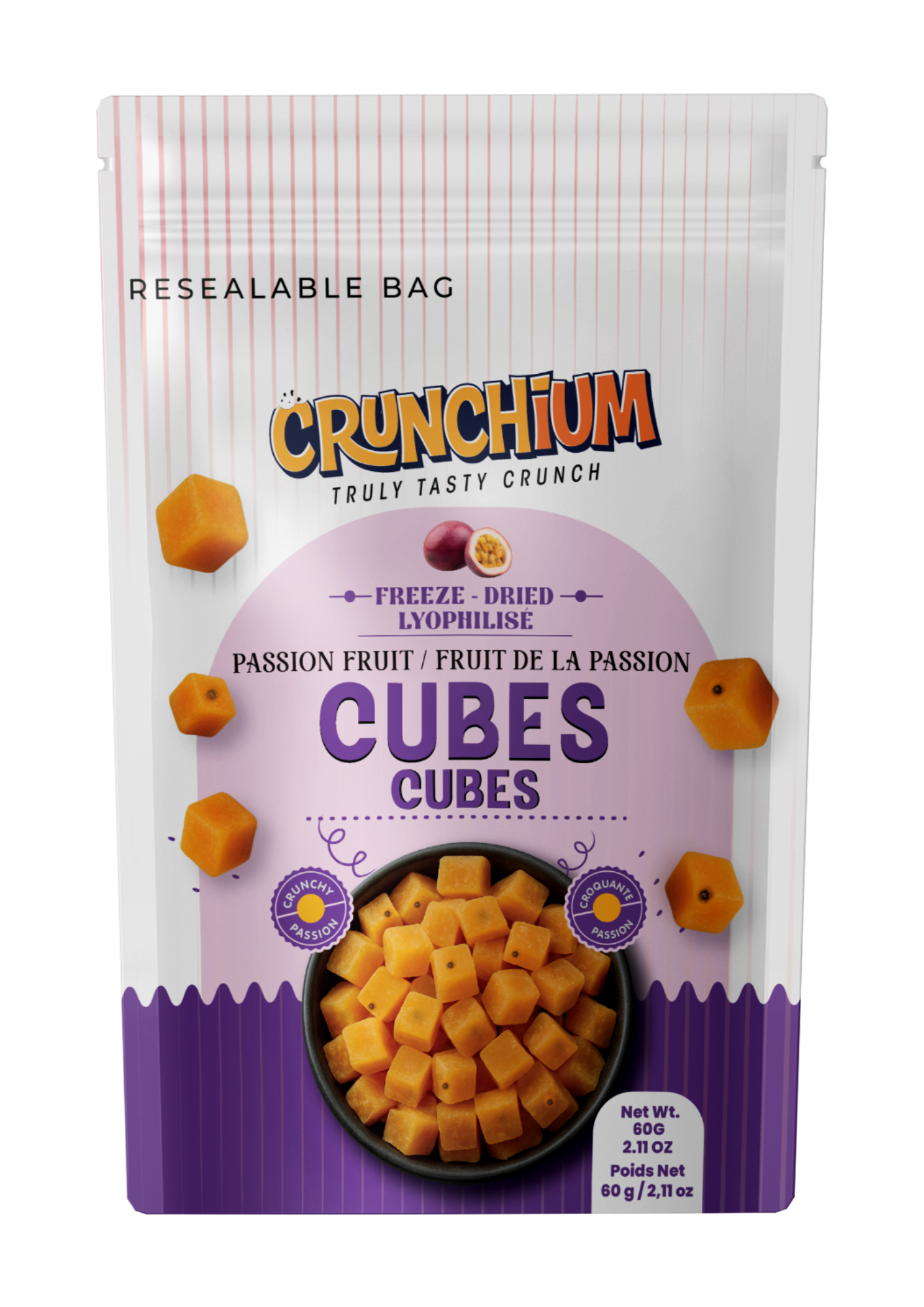 Passion Fruit - Cubes